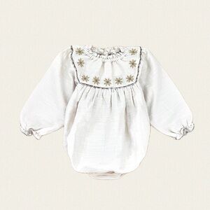 LiIlu Embroidered Folk Romper
